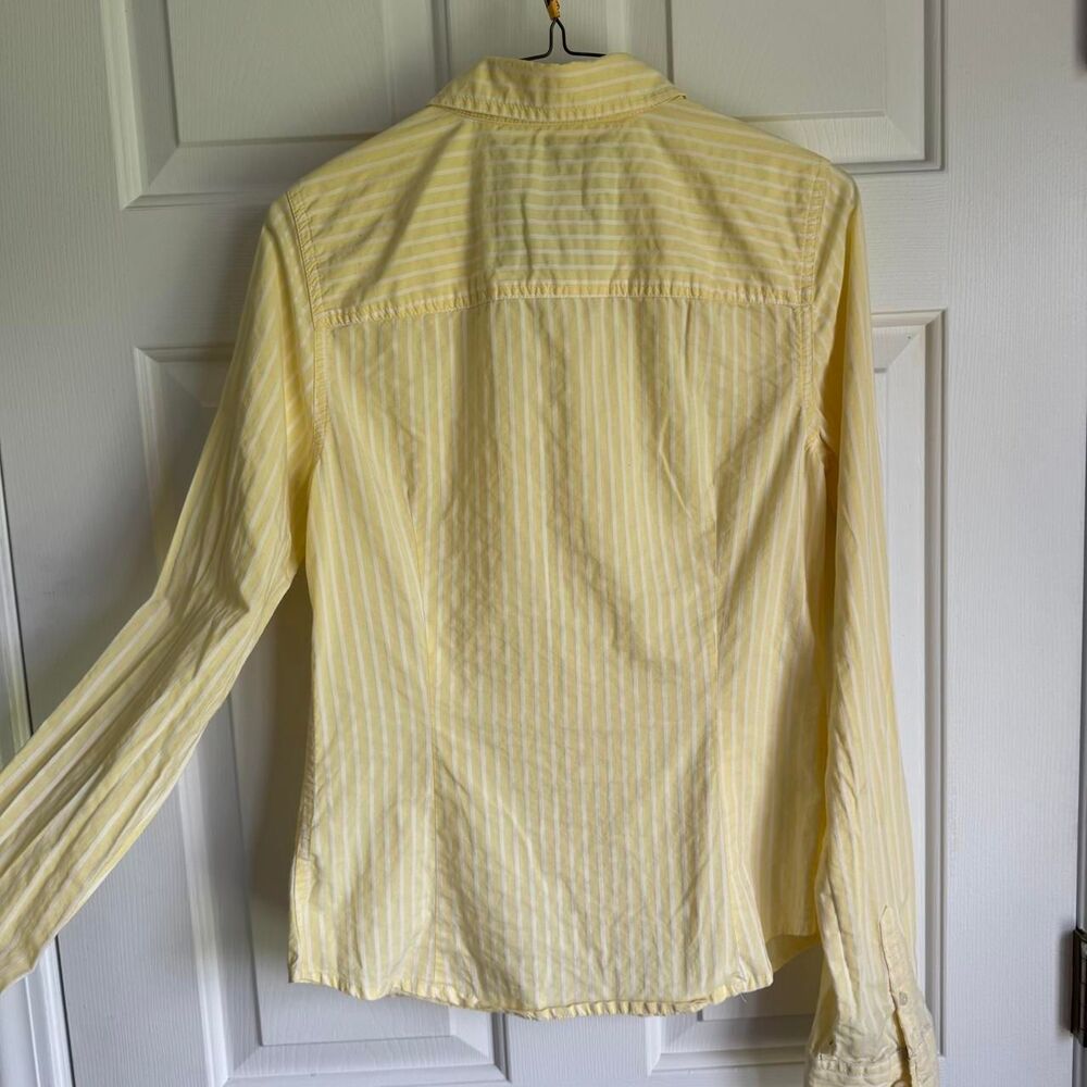 Abercrombie-fitch Women's Yellow Shirt - Picture 2 of 8